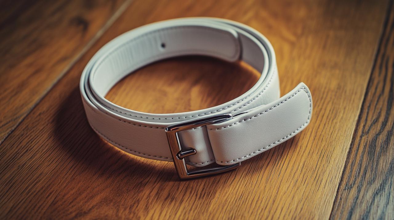 Guía de Estilo: Cinturón Blanco Hombre con Hebilla Negra para Cada Ocasión y Outfit